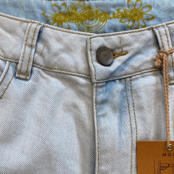 NWT Desigual Colour Embroidery Mom Jeans - Picture 3 of 9